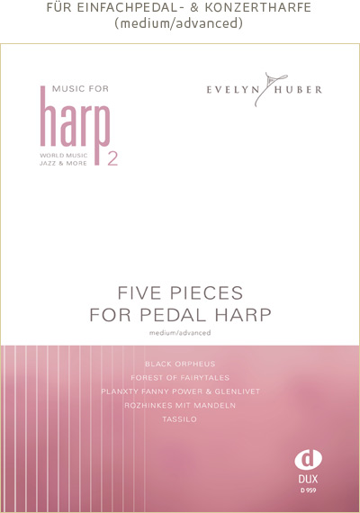 Evelyn Huber Harfe Noten Harp Worldmusic Band 2